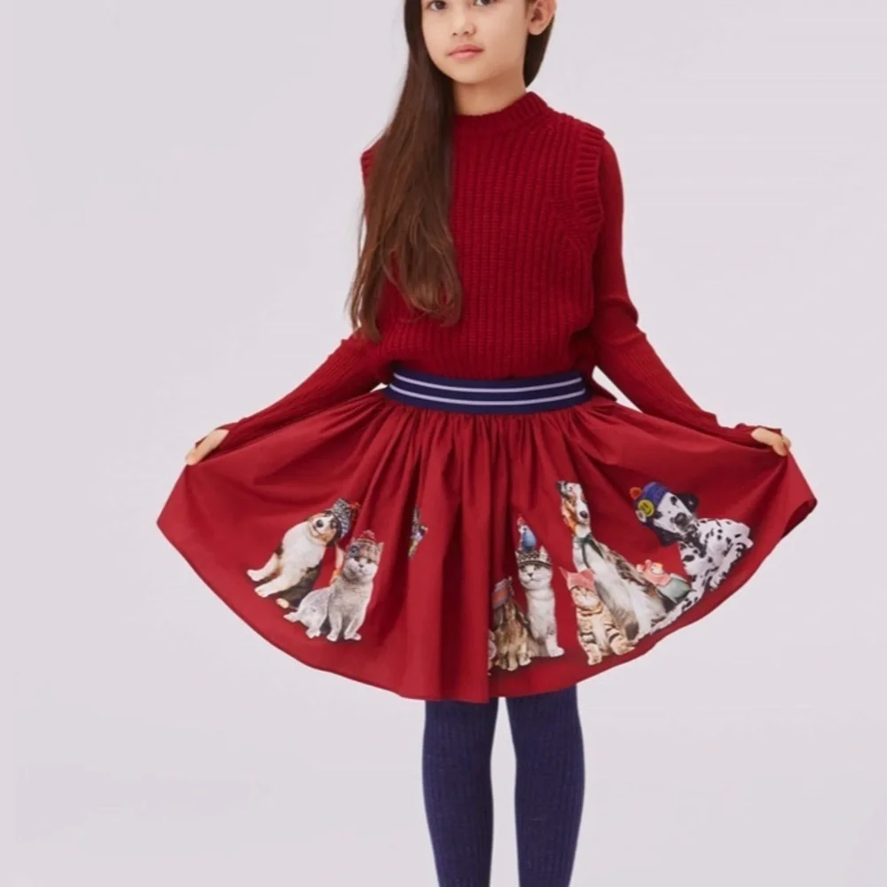 Molo Deep Blue glitter Kids Ribbed Tights